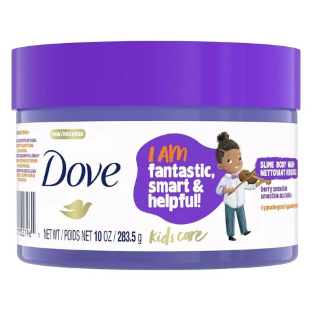 5/20🔴 Dove Kids Care Slime Body Wash Kids Berry Smoothie Skin Care 10 oz new